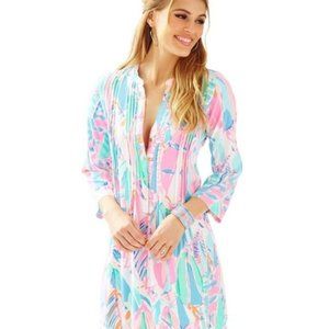 Lilly Pulitzer Sarasota Pintuck Tunic Dress